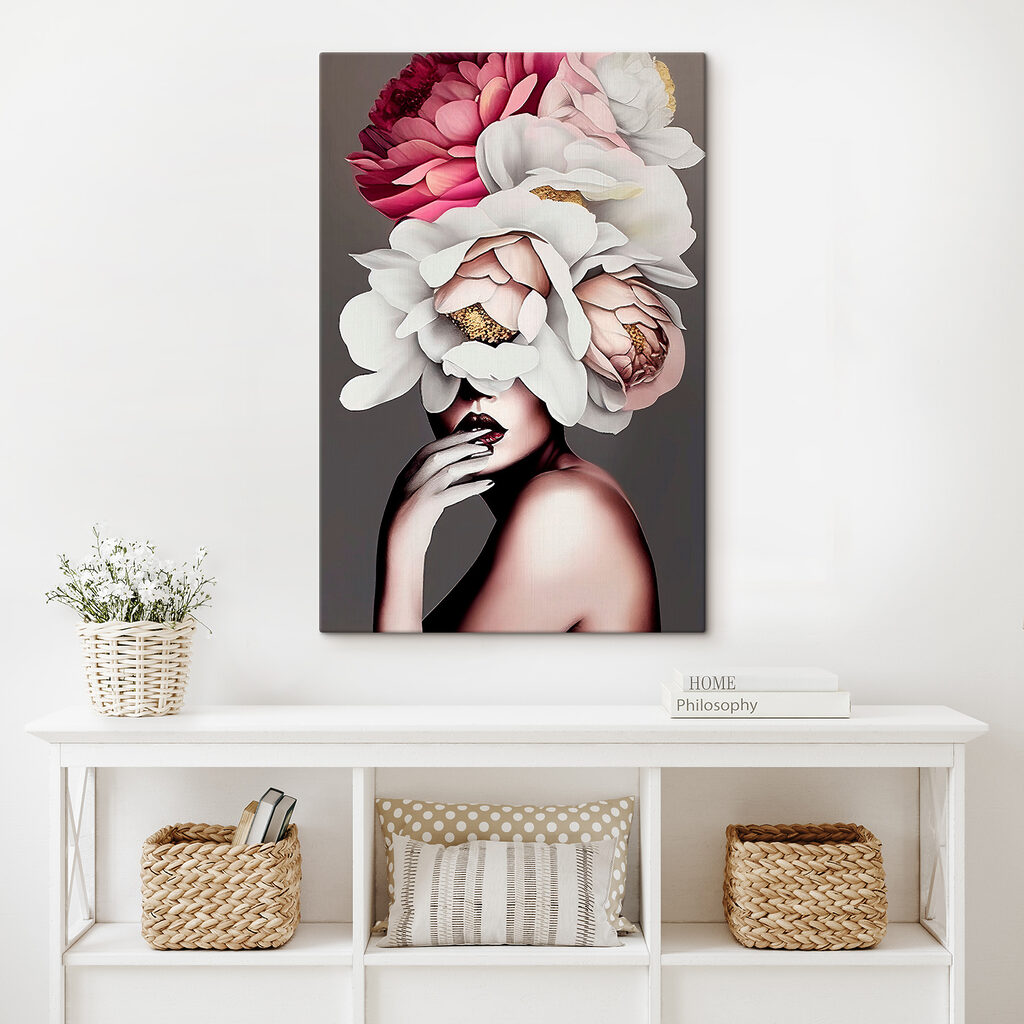 Volto dietro i fiori — ambiente 5