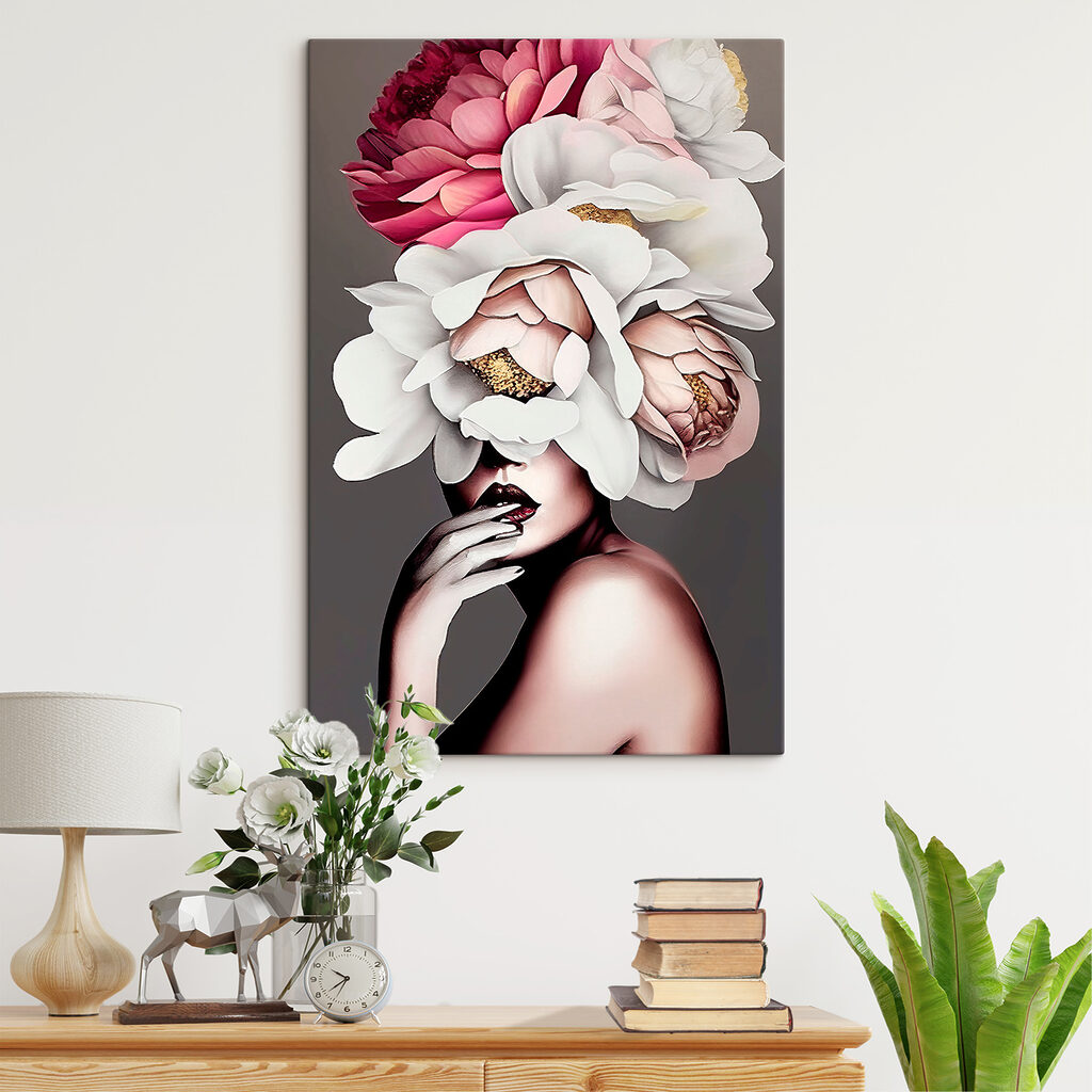 Volto dietro i fiori — ambiente 6