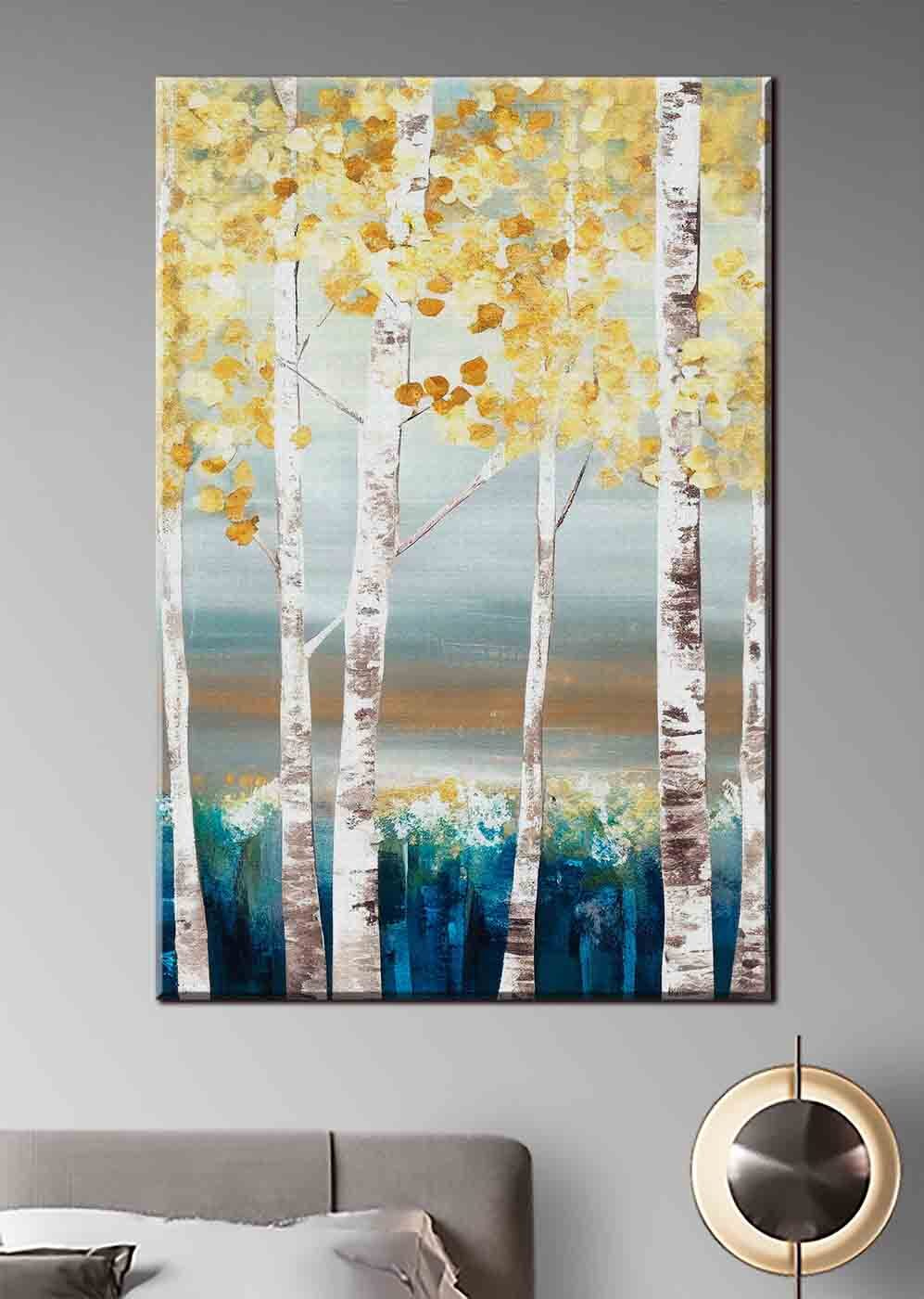 Betulle con foglie gialle — ambiente 2