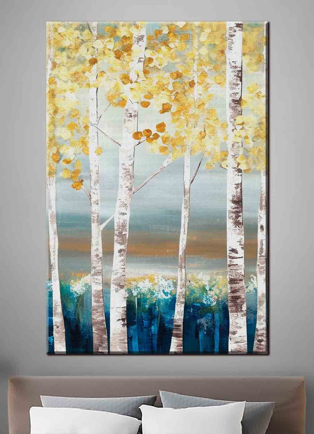 Betulle con foglie gialle — ambiente 3