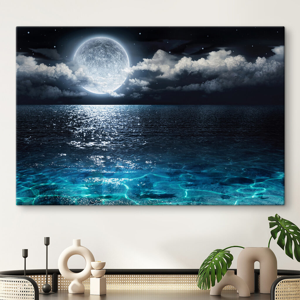 Luna sull’acqua scintillante — ambiente 5