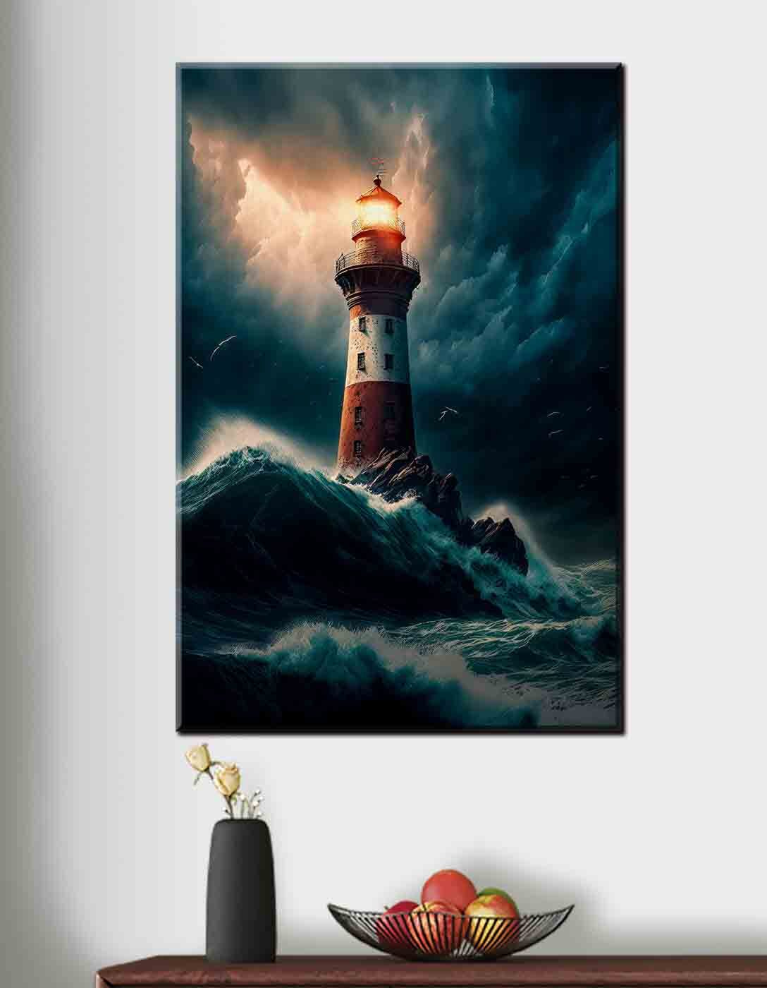 Luce sopra onde alte — ambiente 2