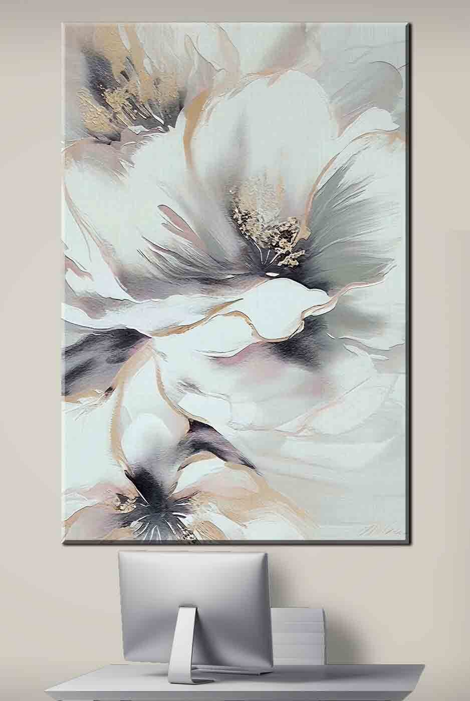 Fiore bianco silenzioso — ambiente 3