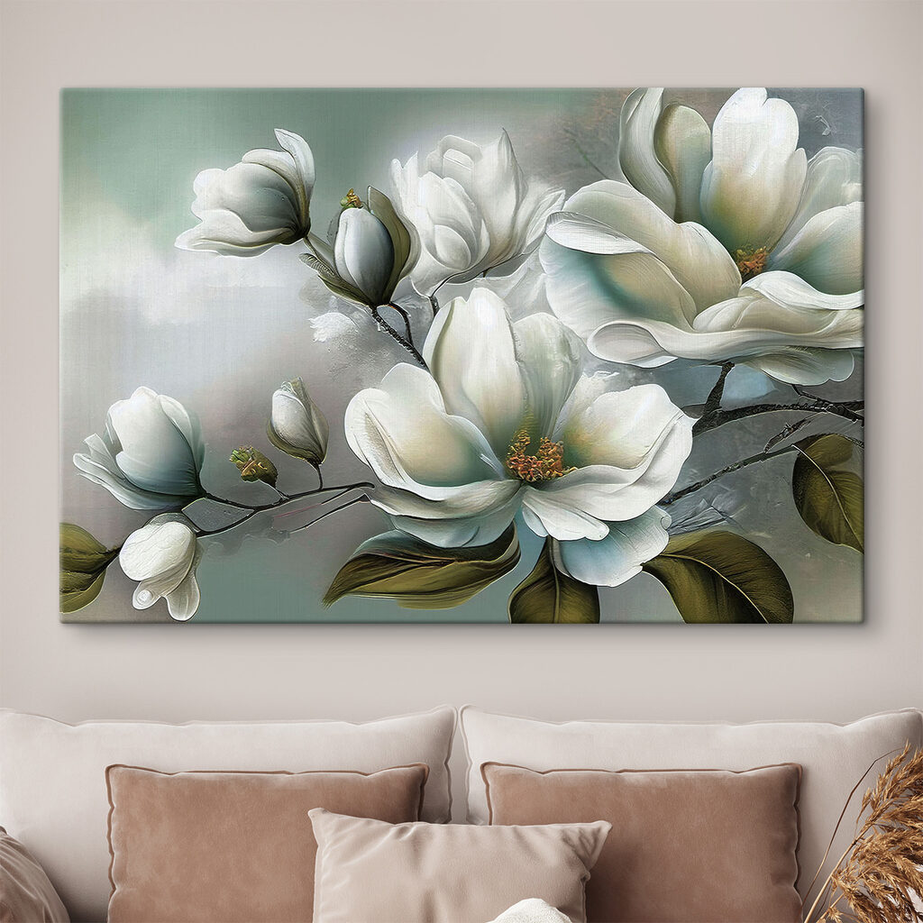 Magnolia in verde fresco — ambiente 4