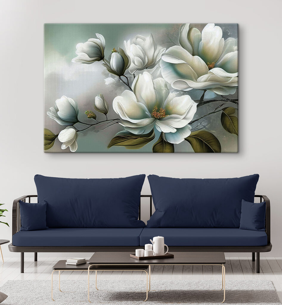 Magnolia in verde fresco — ambiente 5