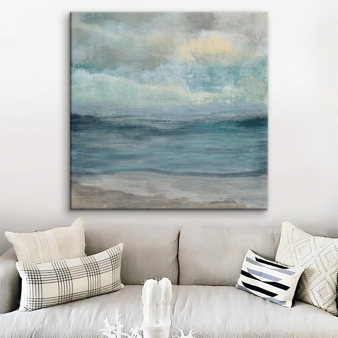 Orizzonte nella foschia blu — ambiente 2