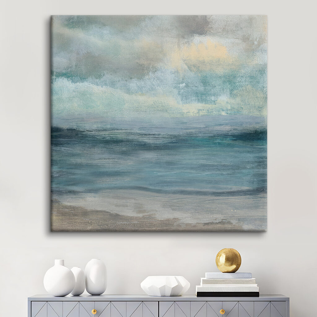 Orizzonte nella foschia blu — ambiente 3