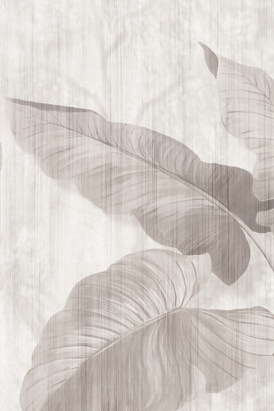 Ombra di foglie grigie — design completo