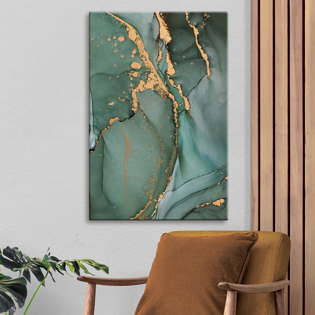 Verde con venature d’oro — ambiente 2