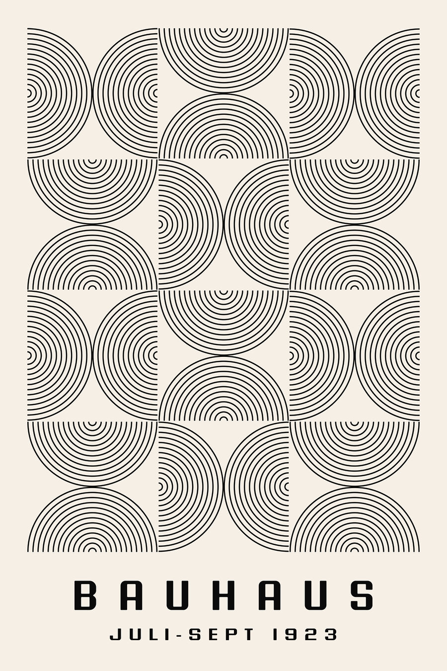Bauhaus in archi sottili — design completo