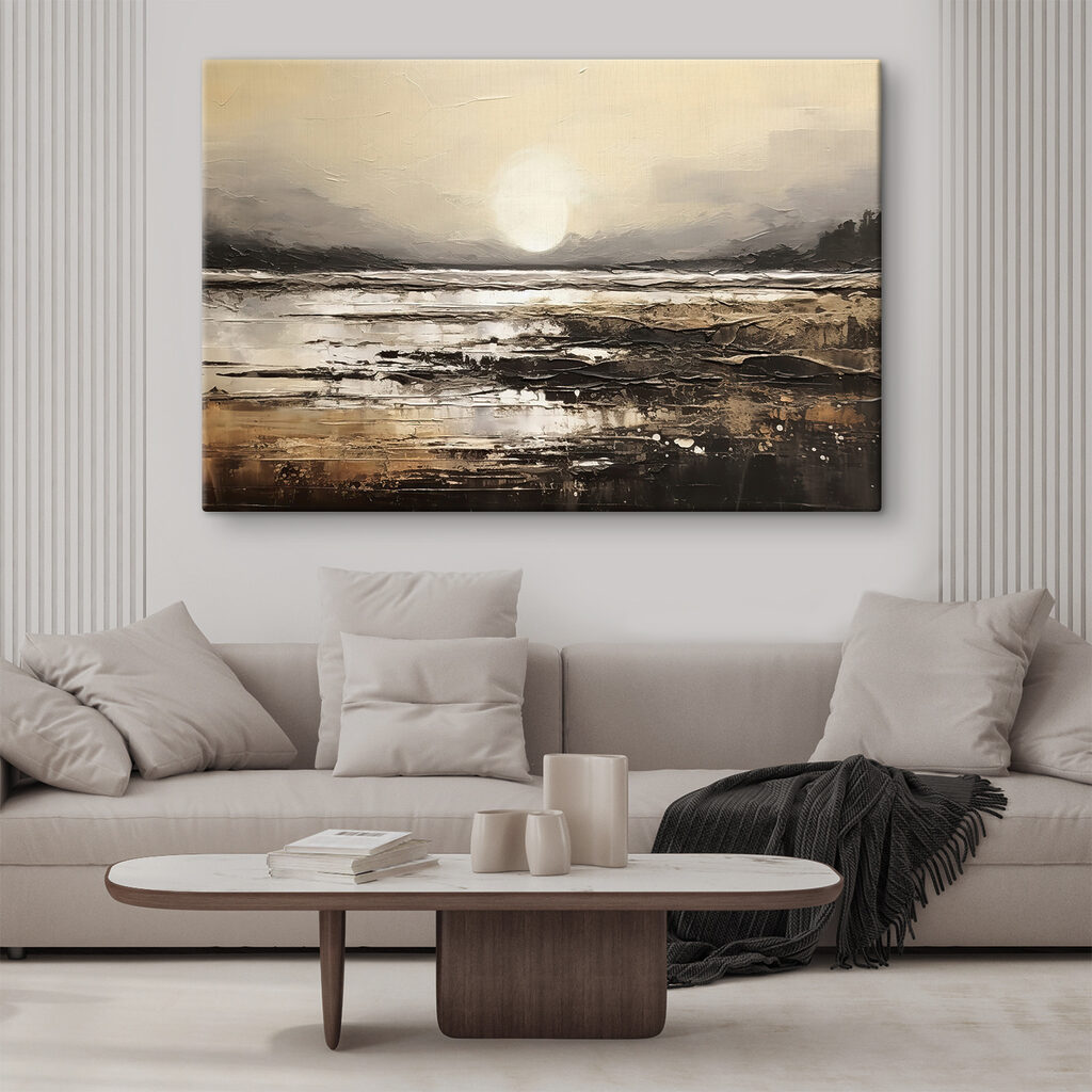 Sole basso sull’acqua — ambiente 2
