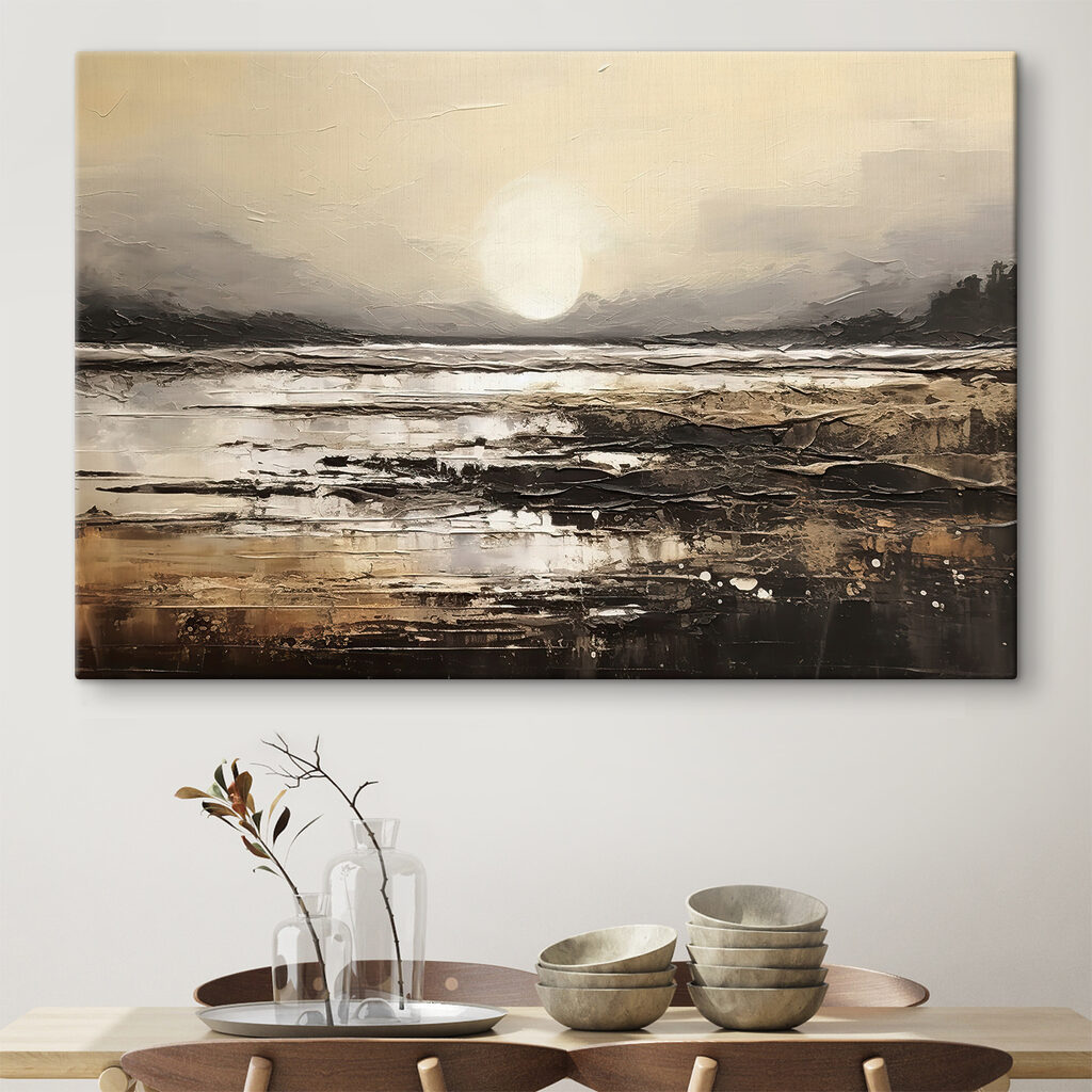 Sole basso sull’acqua — ambiente 1