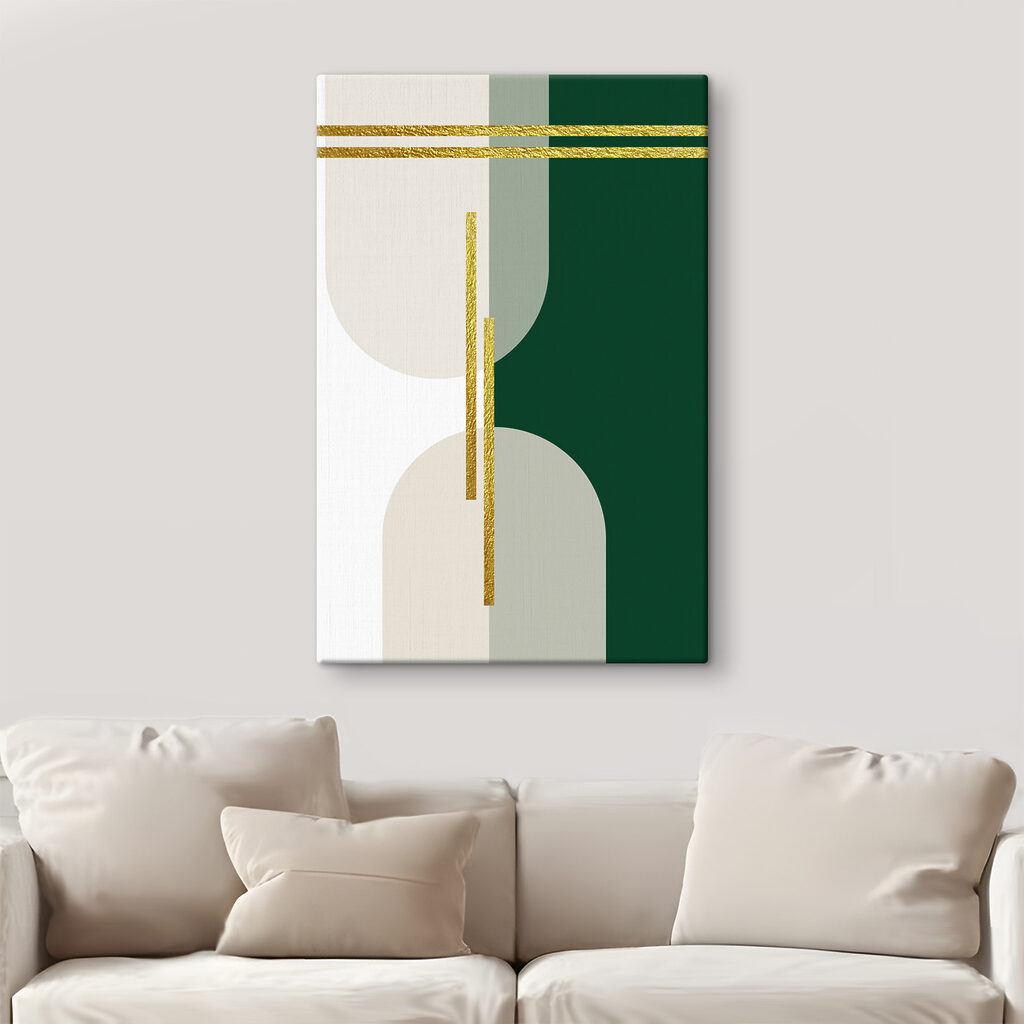 Verde con linee d’oro — ambiente 2
