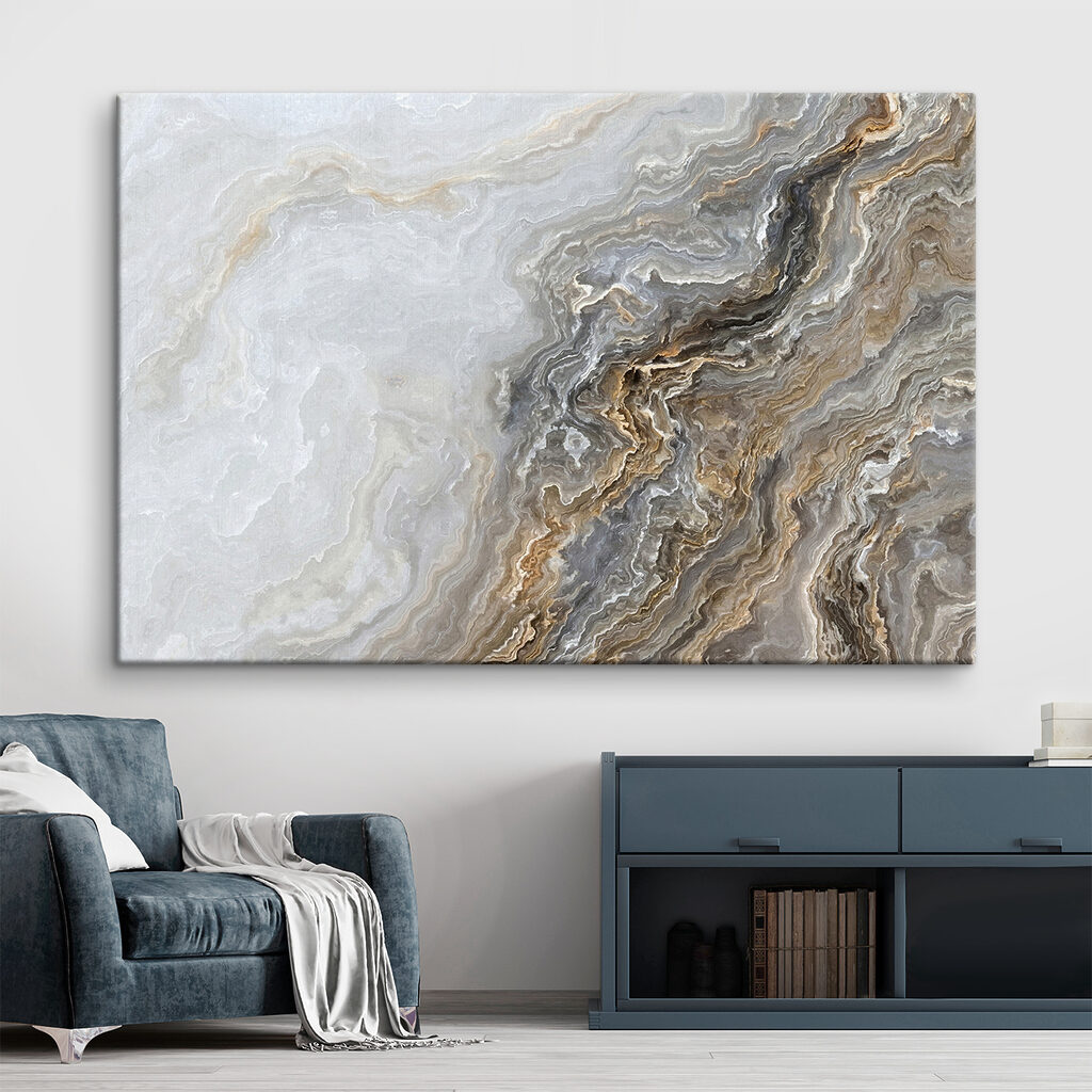 Venature calde nel grigio — ambiente 3