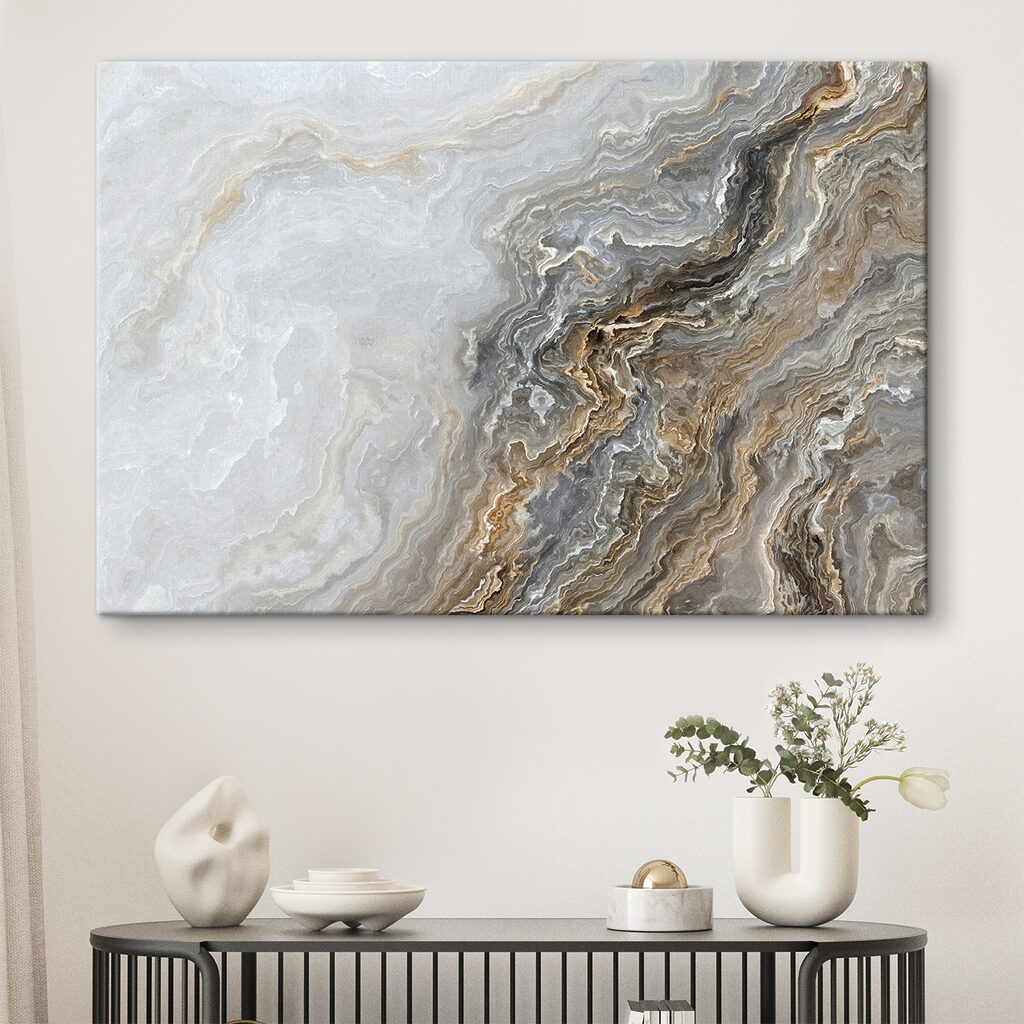 Venature calde nel grigio — ambiente 4