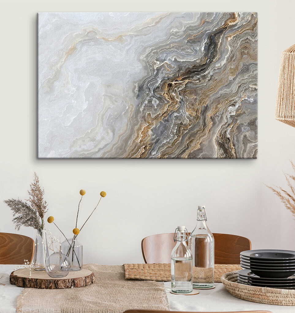 Venature calde nel grigio — ambiente 6