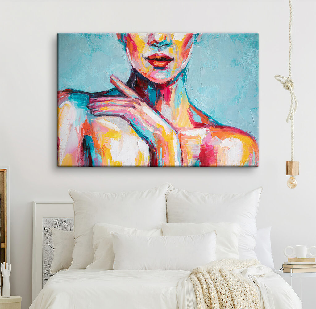 Colore su spalle nude — ambiente 2