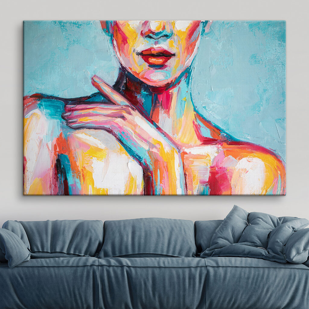 Colore su spalle nude — ambiente 3