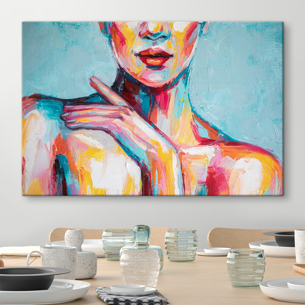 Colore su spalle nude — ambiente 1