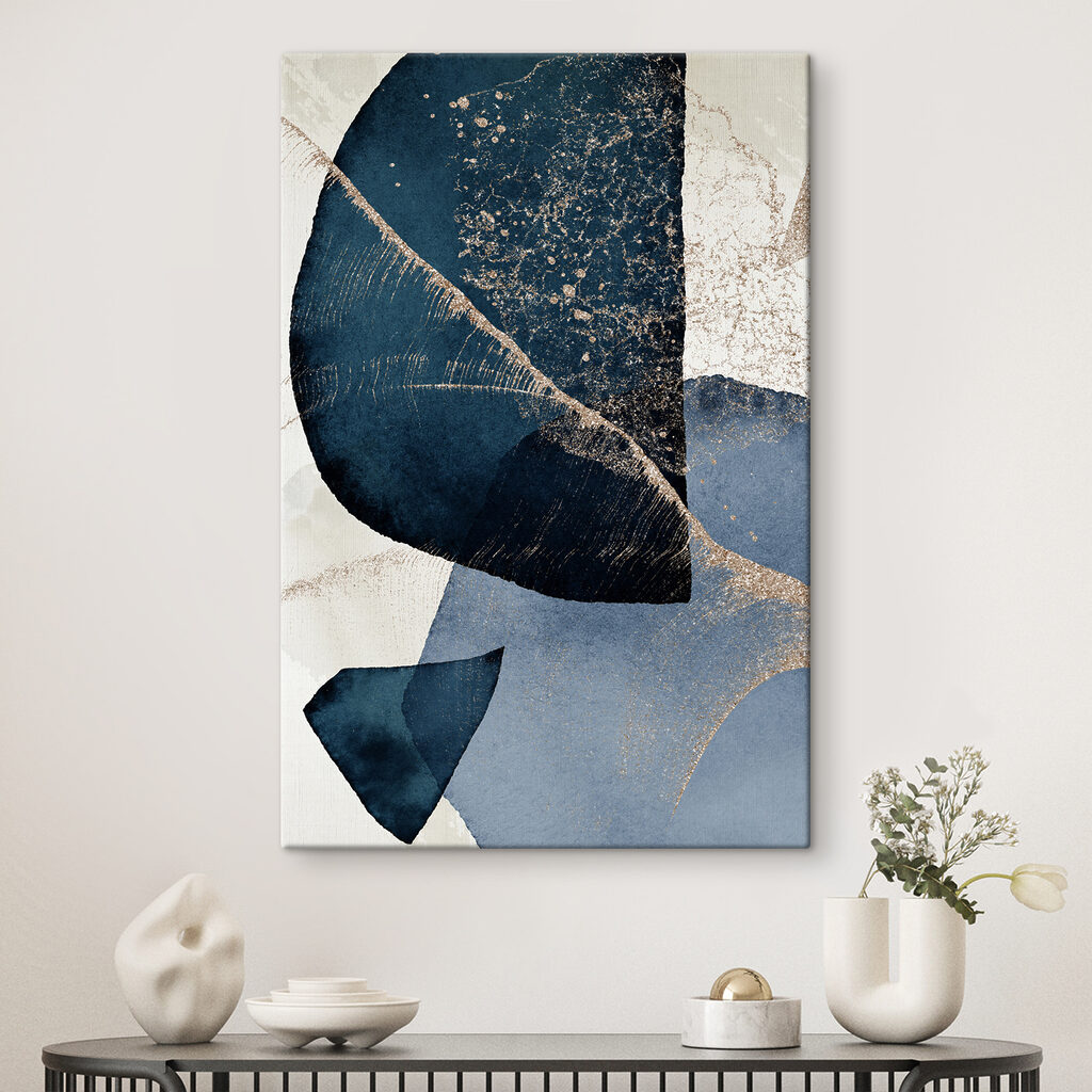 Blu scuro con venature — ambiente 3