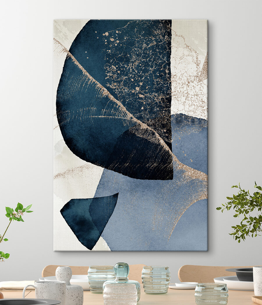 Blu scuro con venature — ambiente 5