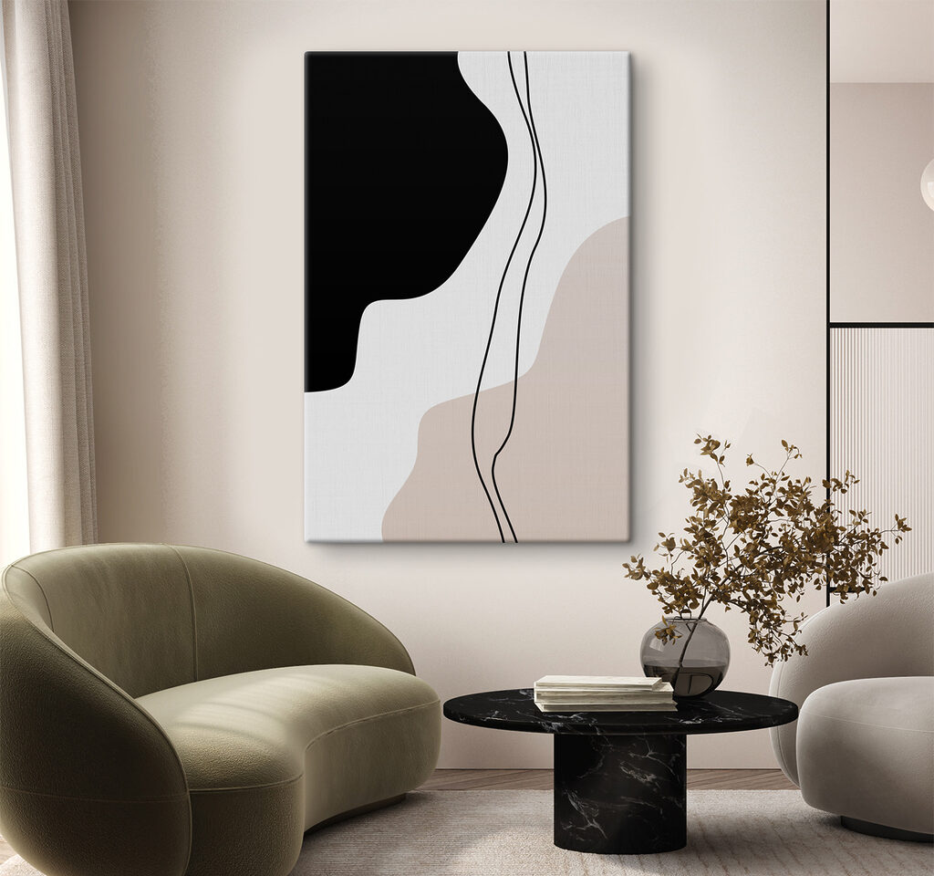Curva nera sui contorni — ambiente 1
