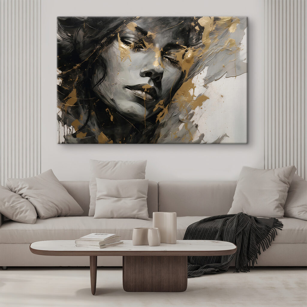 Ritratto in pennellate d’oro — ambiente 3