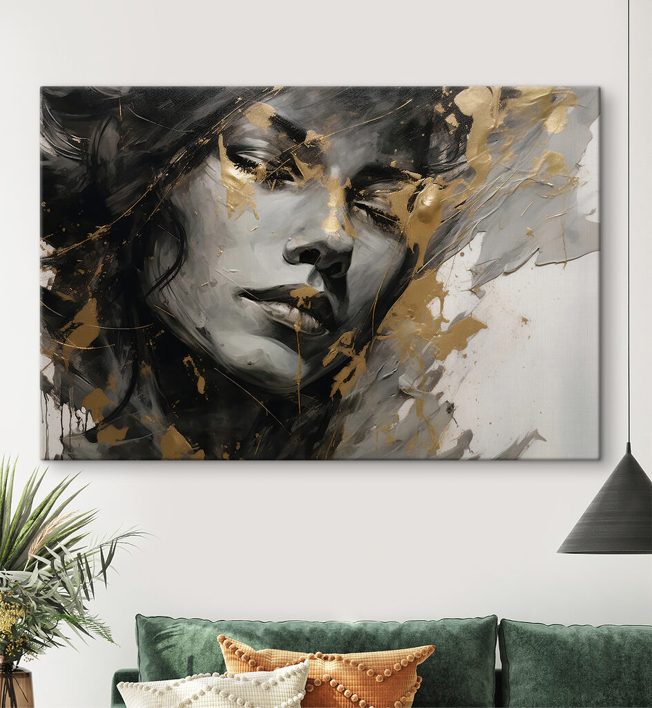 Ritratto in pennellate d’oro — ambiente 4