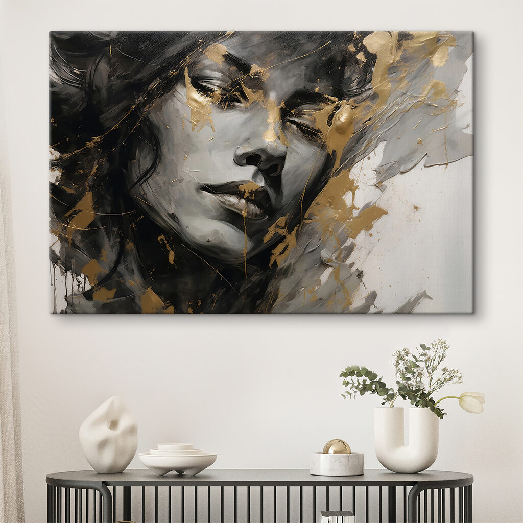 Ritratto in pennellate d’oro — ambiente 1