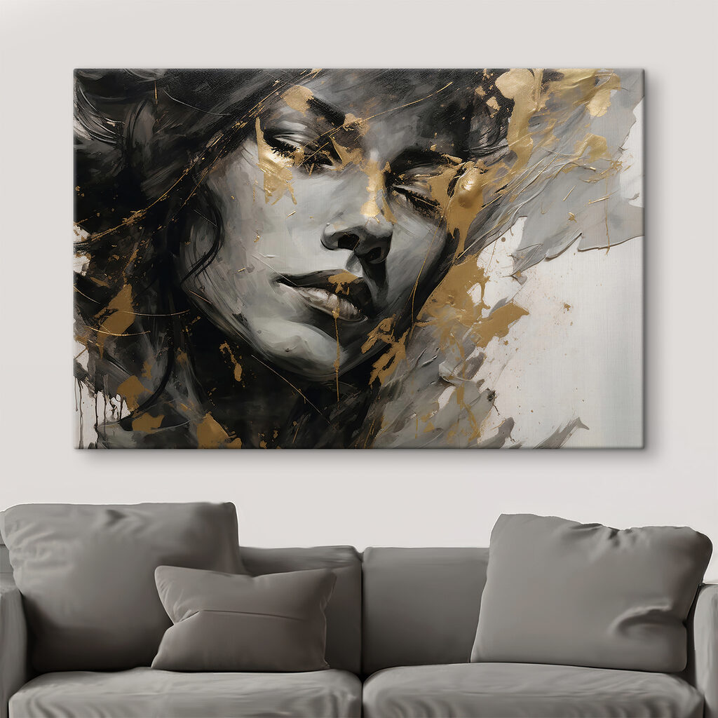 Ritratto in pennellate d’oro — ambiente 6