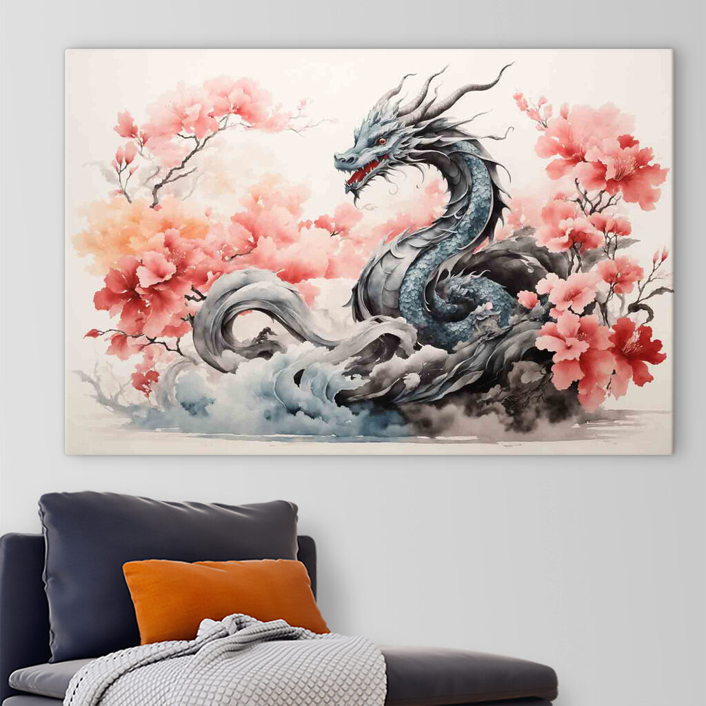 Drago tra i fiori — ambiente 3