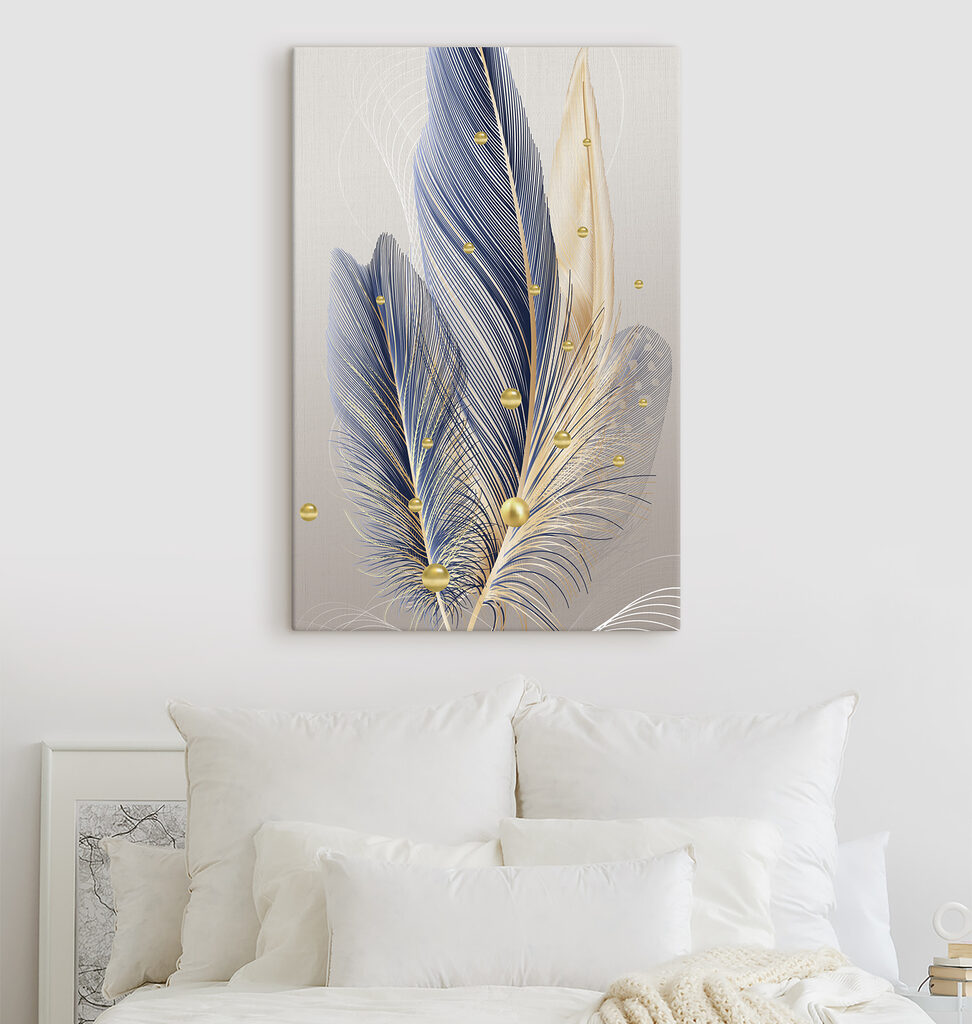 Piume con piccoli riflessi — ambiente 2