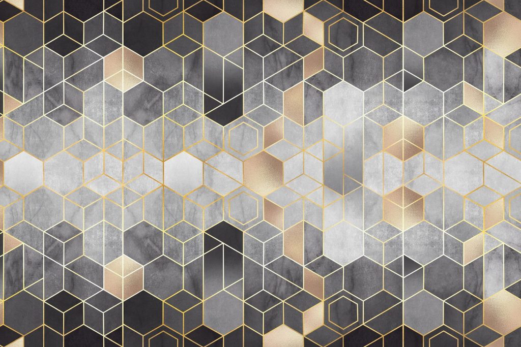 Esagoni con profondità — design completo