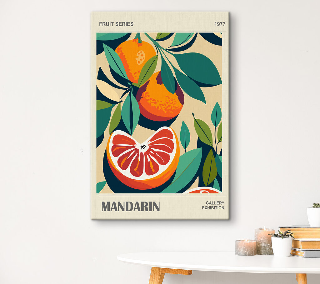 Mandarini tra le foglie — ambiente 1