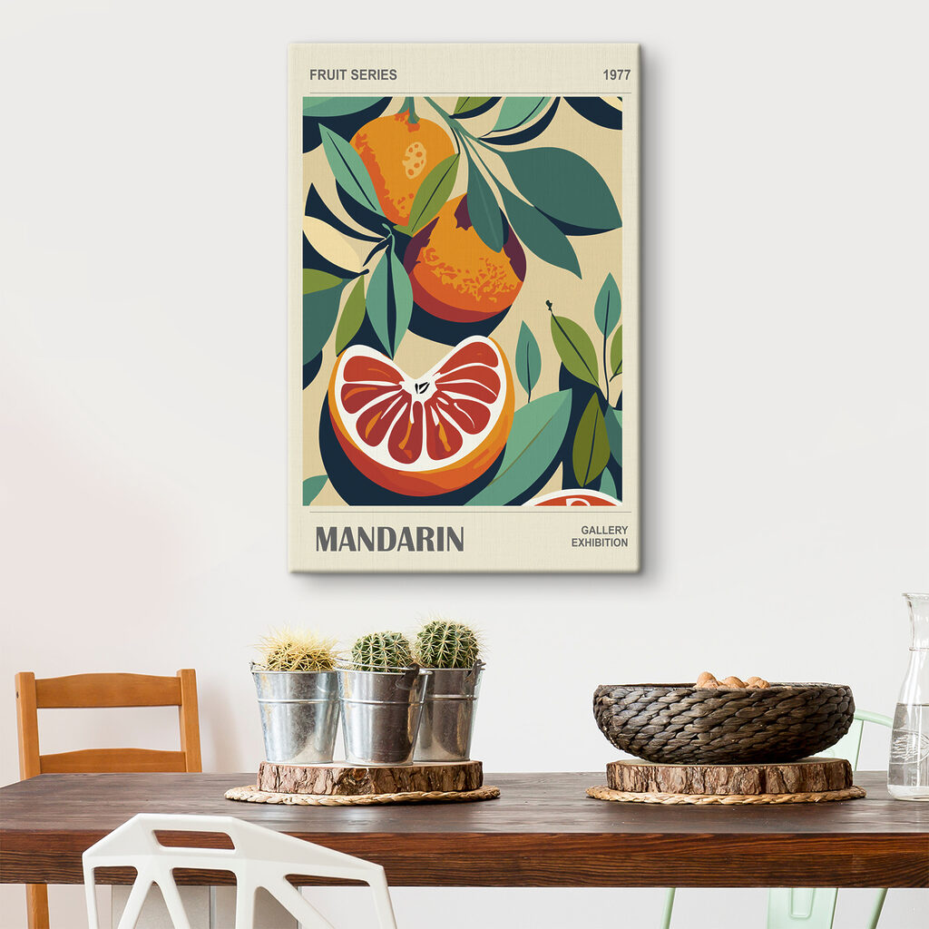 Mandarini tra le foglie — ambiente 2