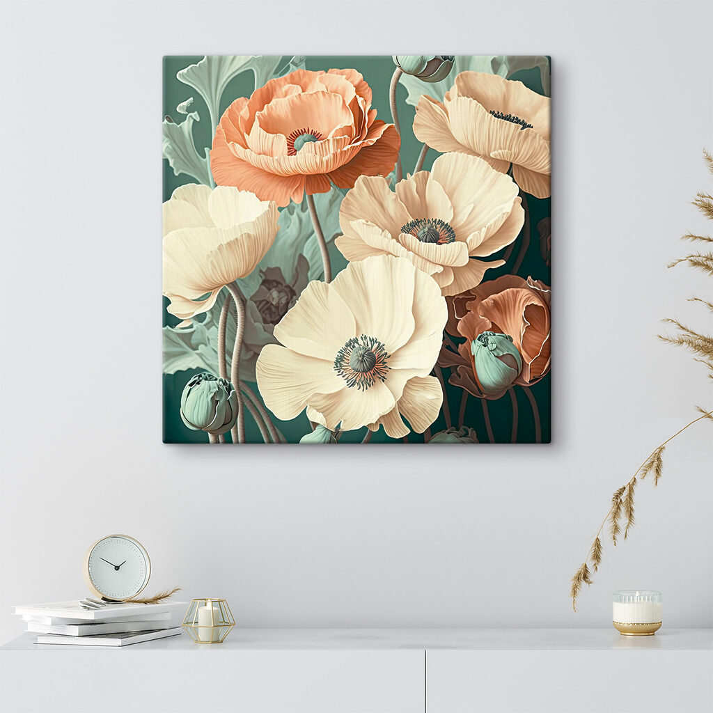 Fiori in toni smorzati — ambiente 3