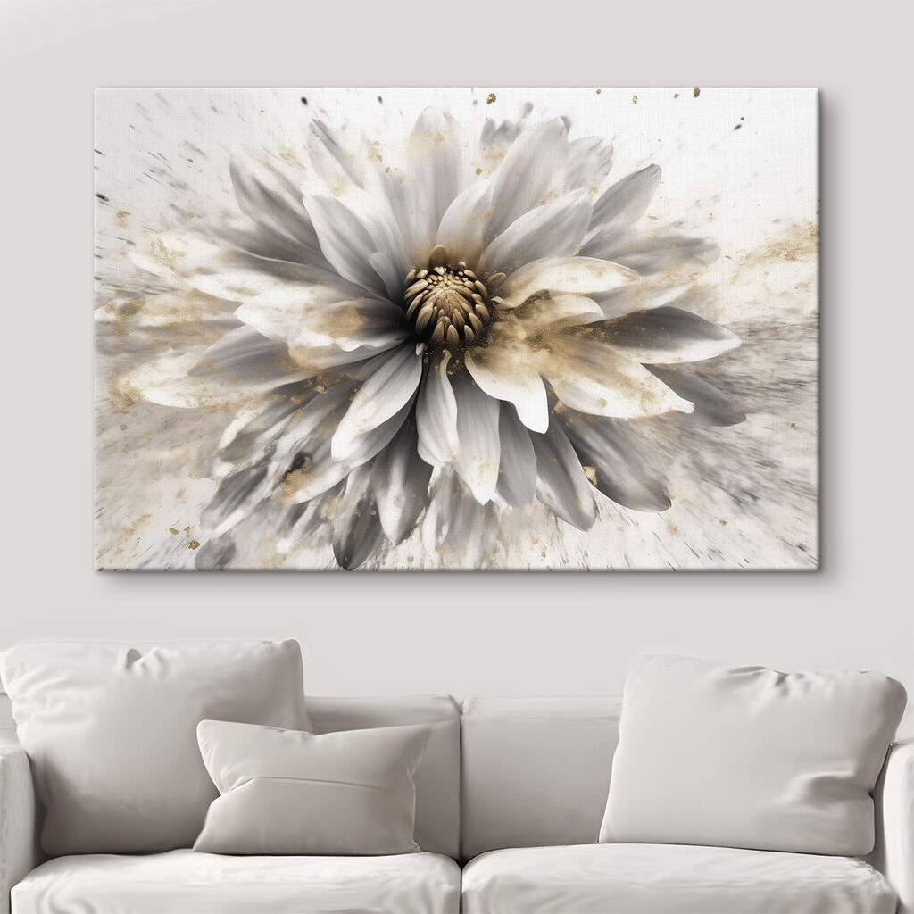 Fiore bianco luminoso — ambiente 3