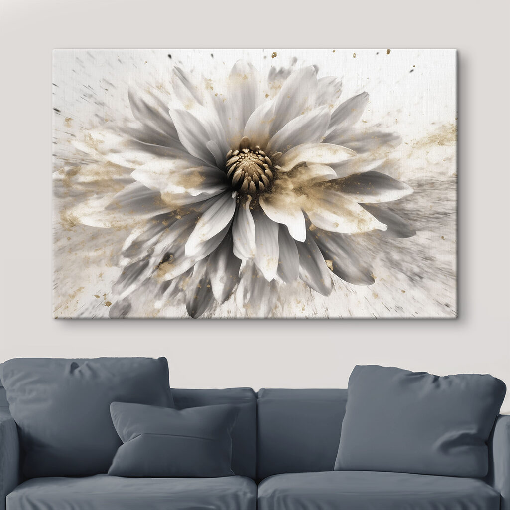 Fiore bianco luminoso — ambiente 1