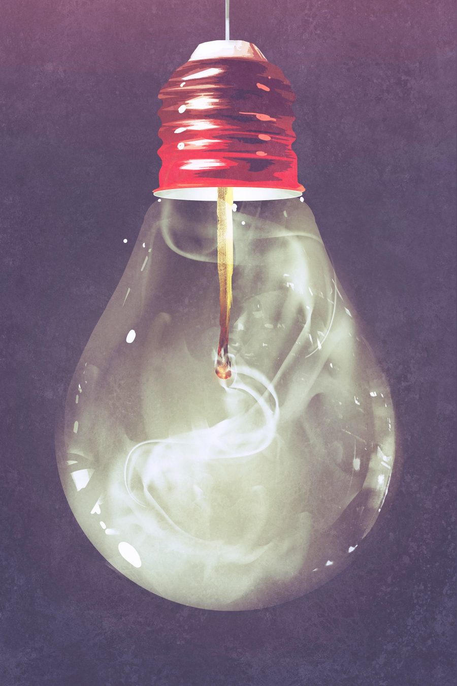 Lampadina nella nebbia — design completo