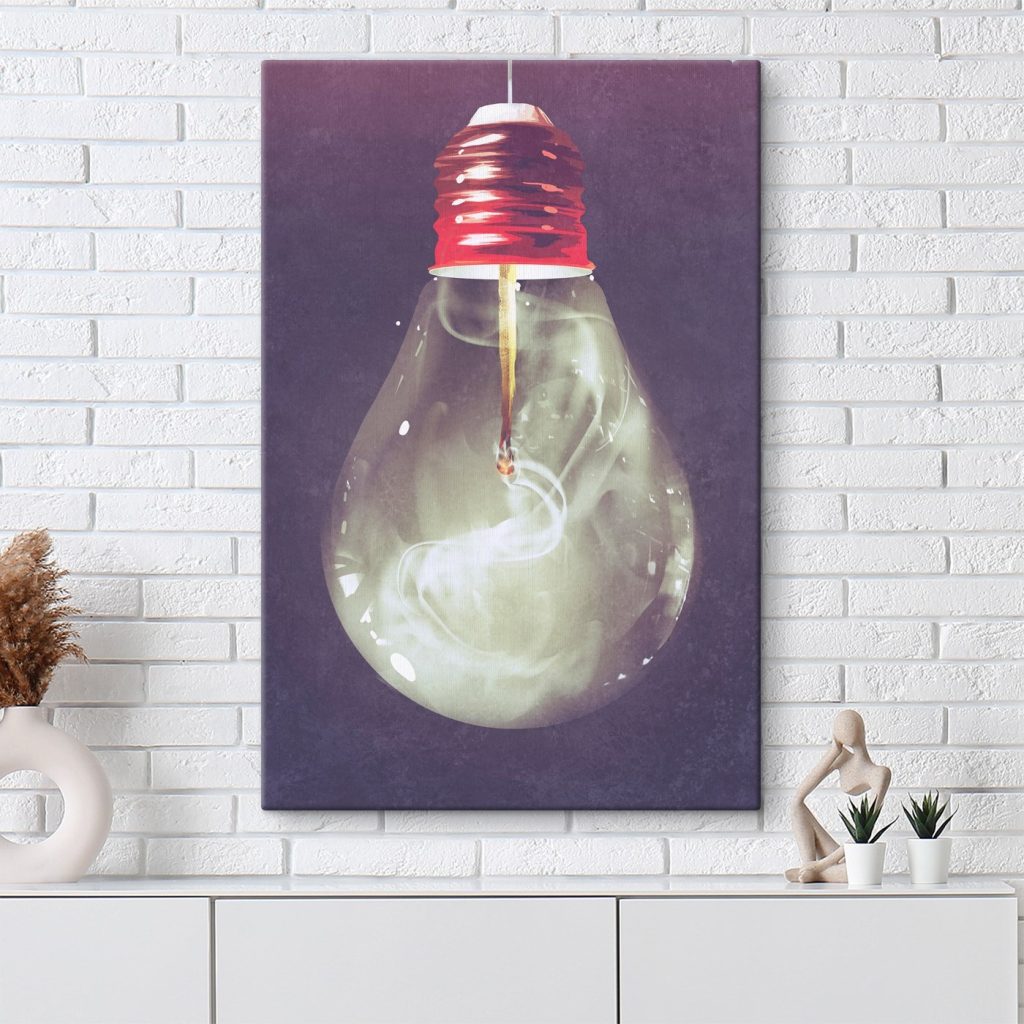 Lampadina nella nebbia — ambiente 2