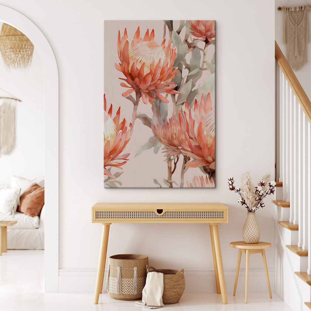 Fioritura tropicale salmone — ambiente 4