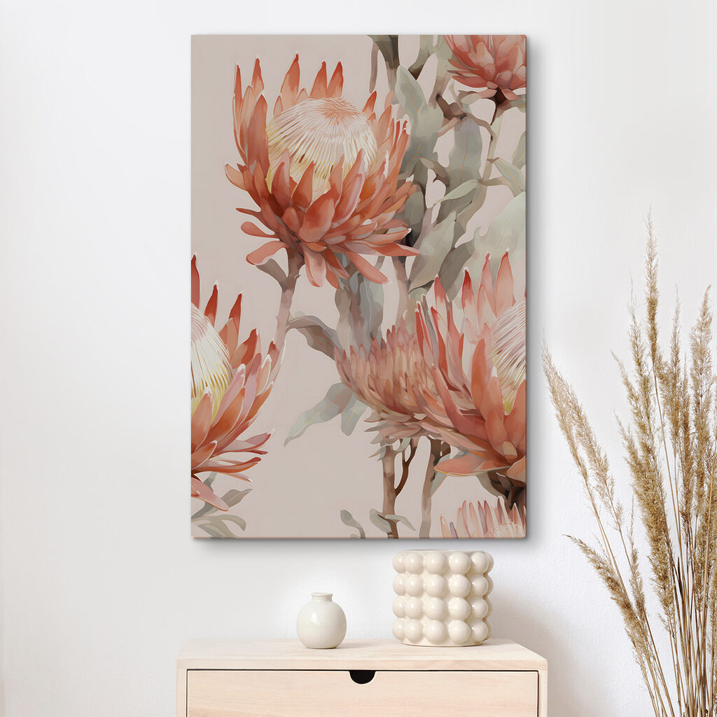 Fioritura tropicale salmone — ambiente 2