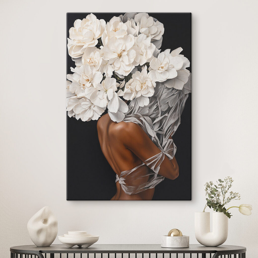 Corona bianca sulle spalle — ambiente 5