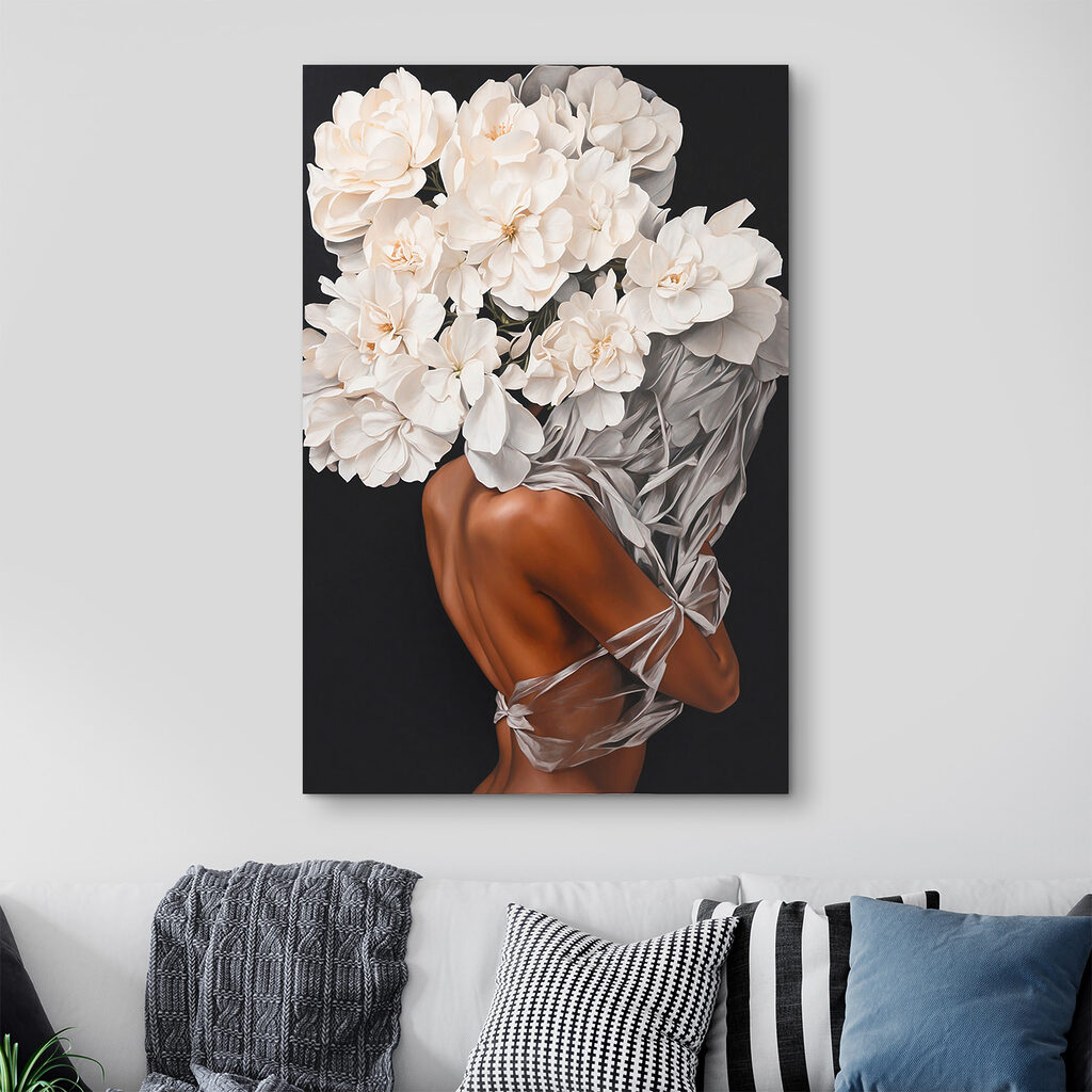 Corona bianca sulle spalle — ambiente 6