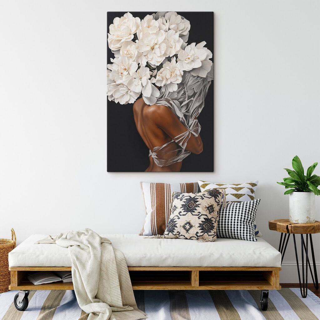 Corona bianca sulle spalle — ambiente 7