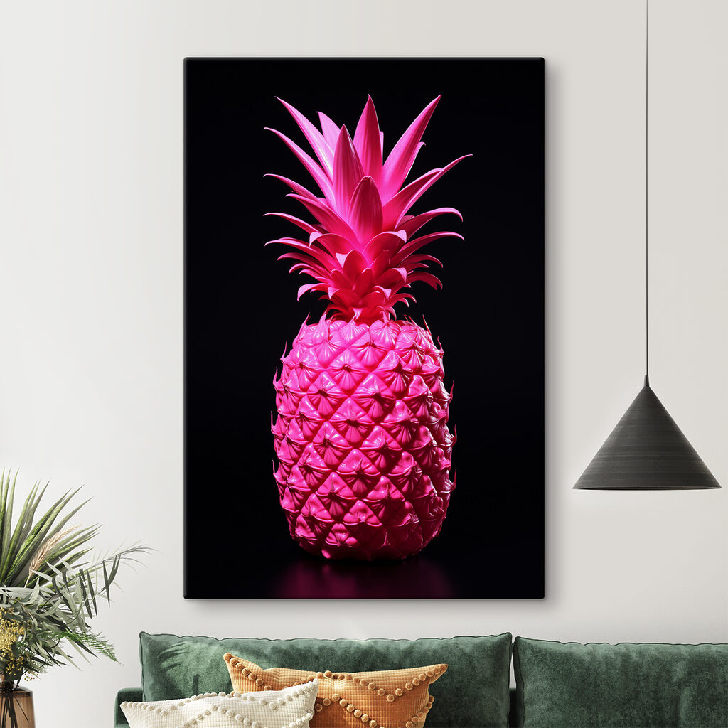 Ananas rosa vivo — ambiente 1
