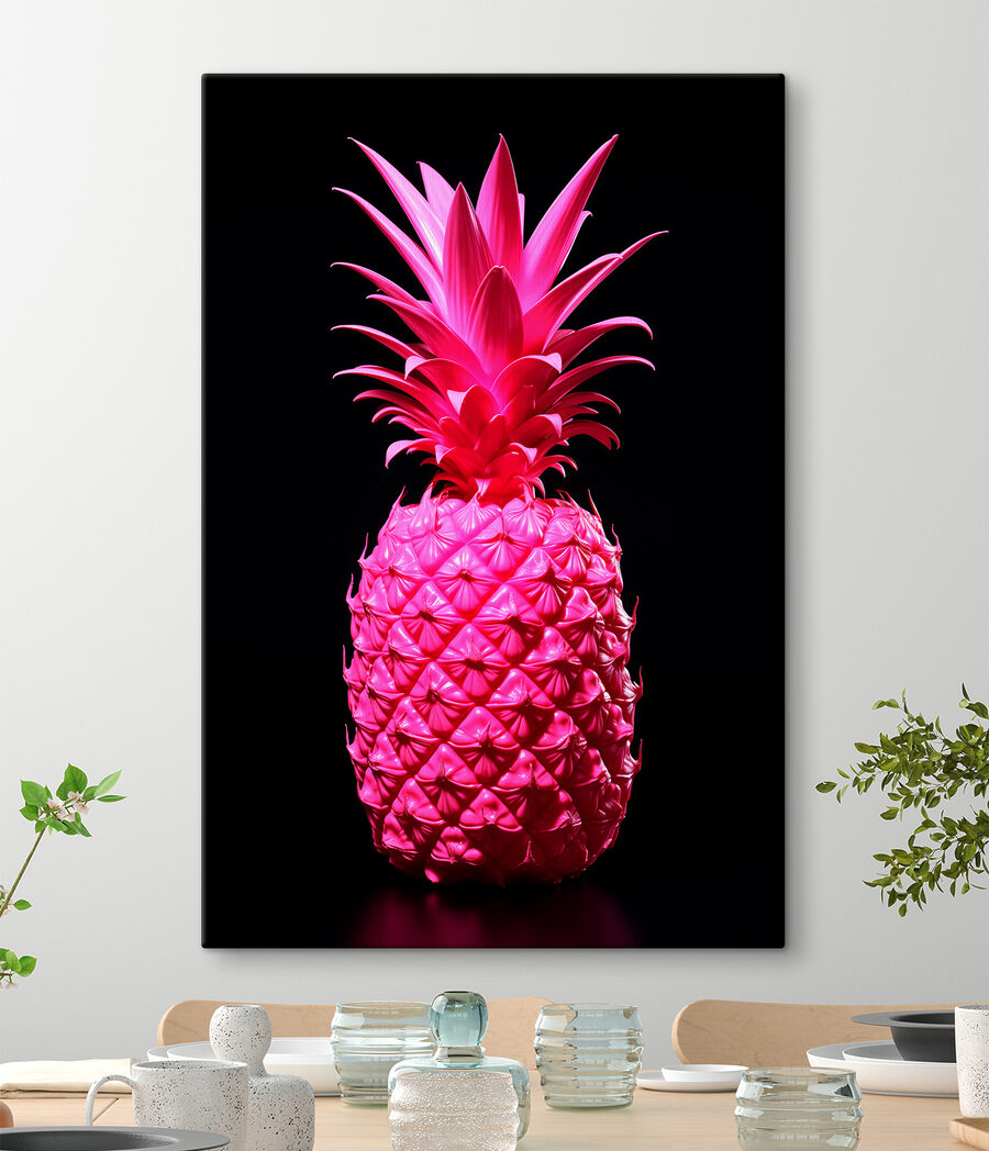 Ananas rosa vivo — ambiente 2