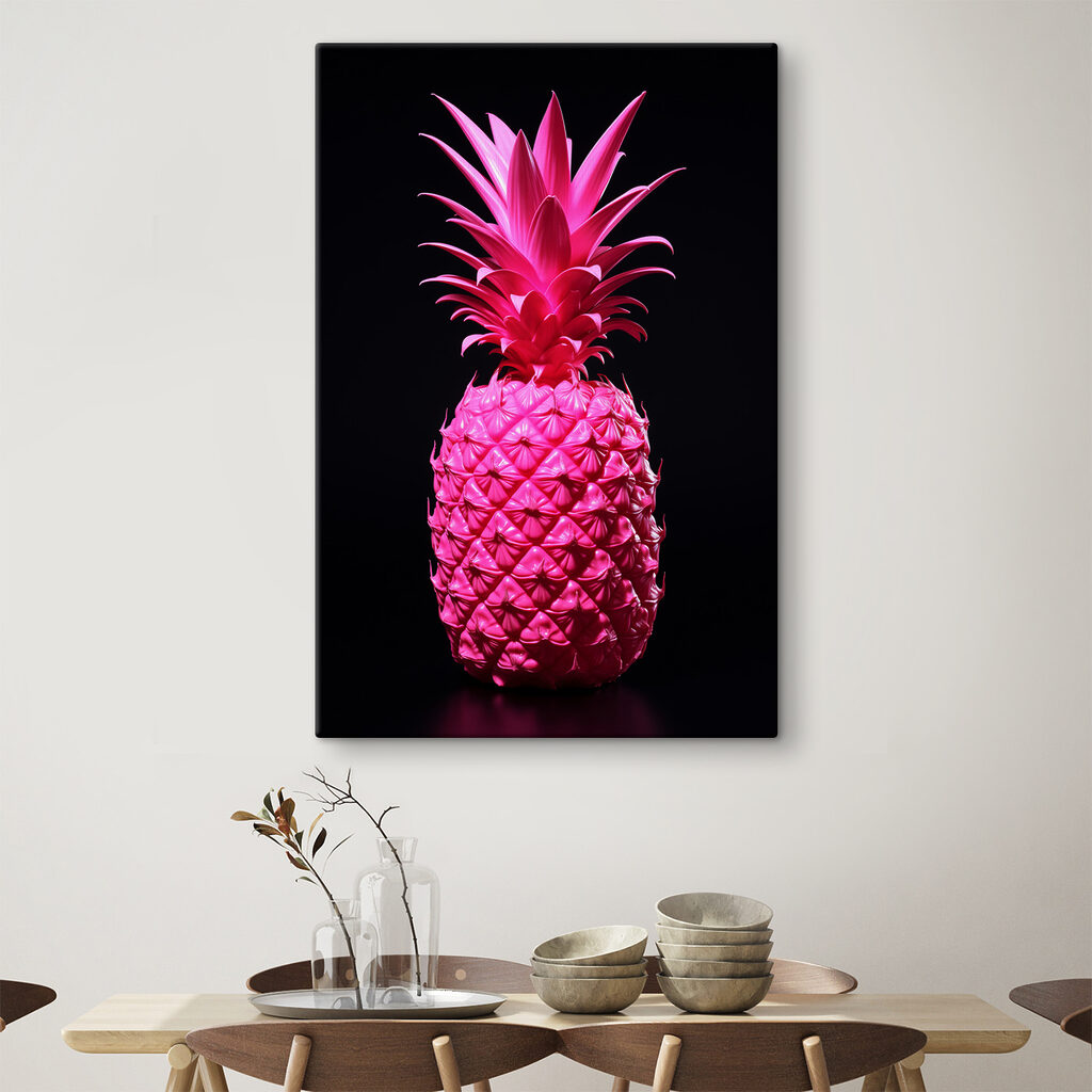 Ananas rosa vivo — ambiente 3