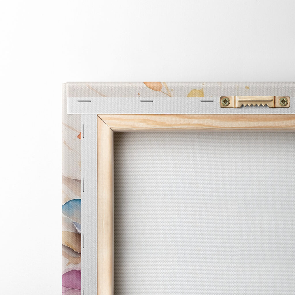 Fiore ad acquerello — retro