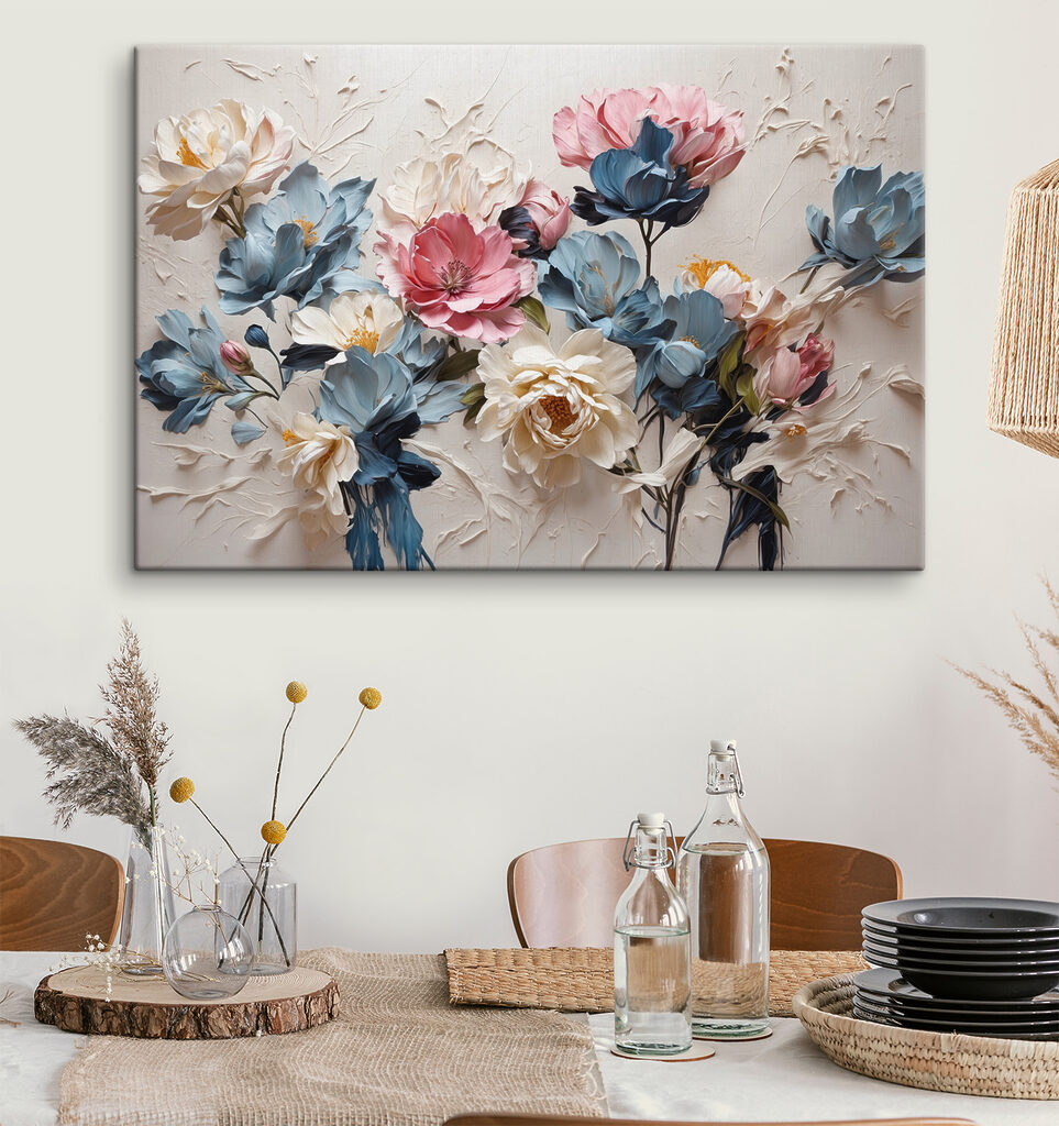 Fiori pieni, steli scuri — ambiente 3